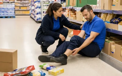 Accidente trabajando en Lidl en Andalucía: qué hacer si la mutua no lo reconoce